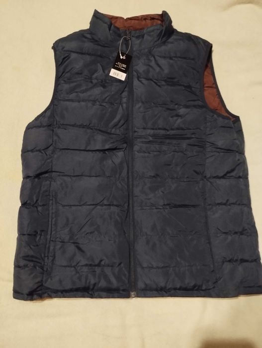 Мужской двухсторонний стёганый жилет Германия