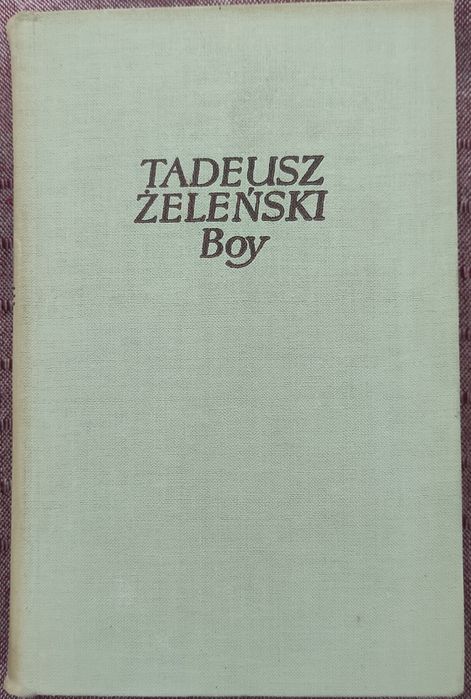 Perfumy i krew krótkie spięcia. Tadeusz Boy-Żeleński