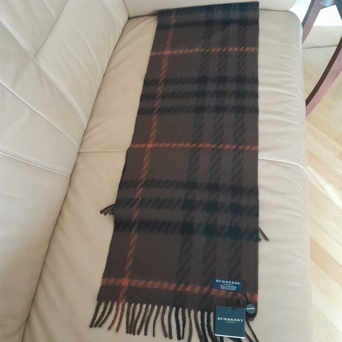 Szalik Burberry 100% kaszmir nowy idealny na mrozy