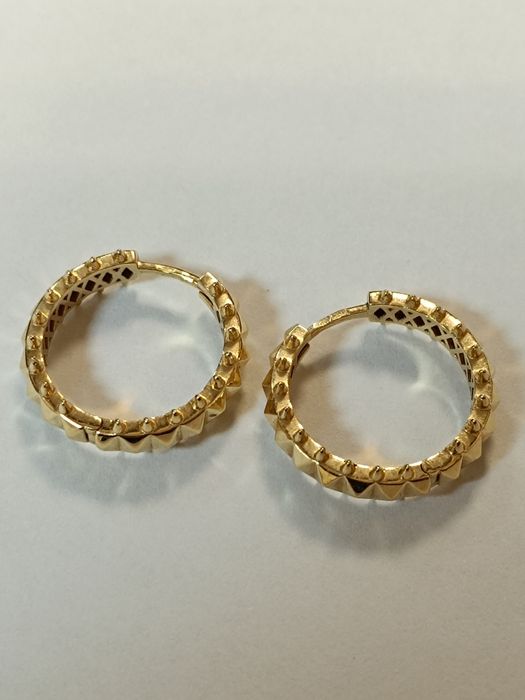 Серьги из желтого золота