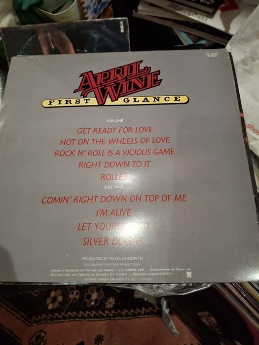 Lote Elvis Koan Baez April Wine Fernando Lopes Graça