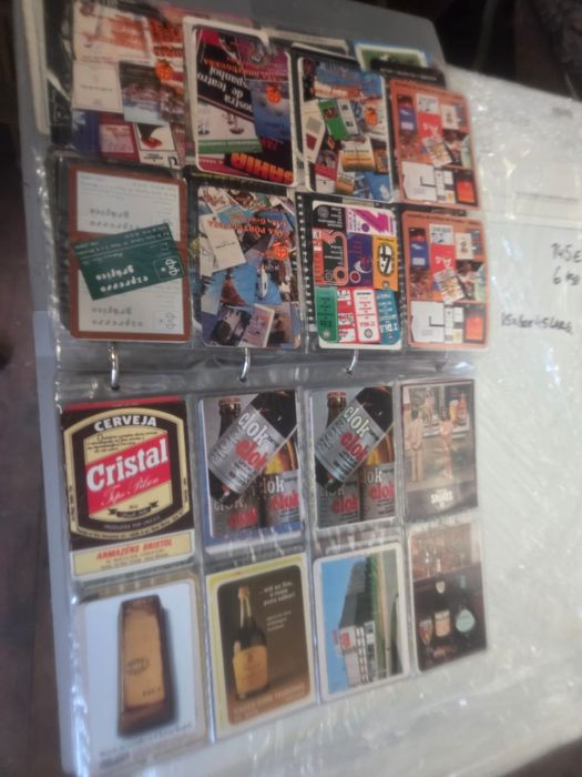 Colecção de 600 calendarios dos anos 80