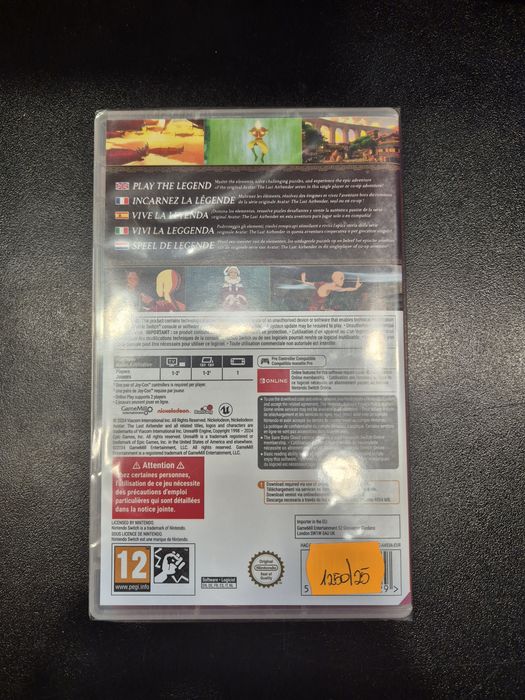 Gra Nintendo Switch Avatar The Last Airbender Komis Madej Sc