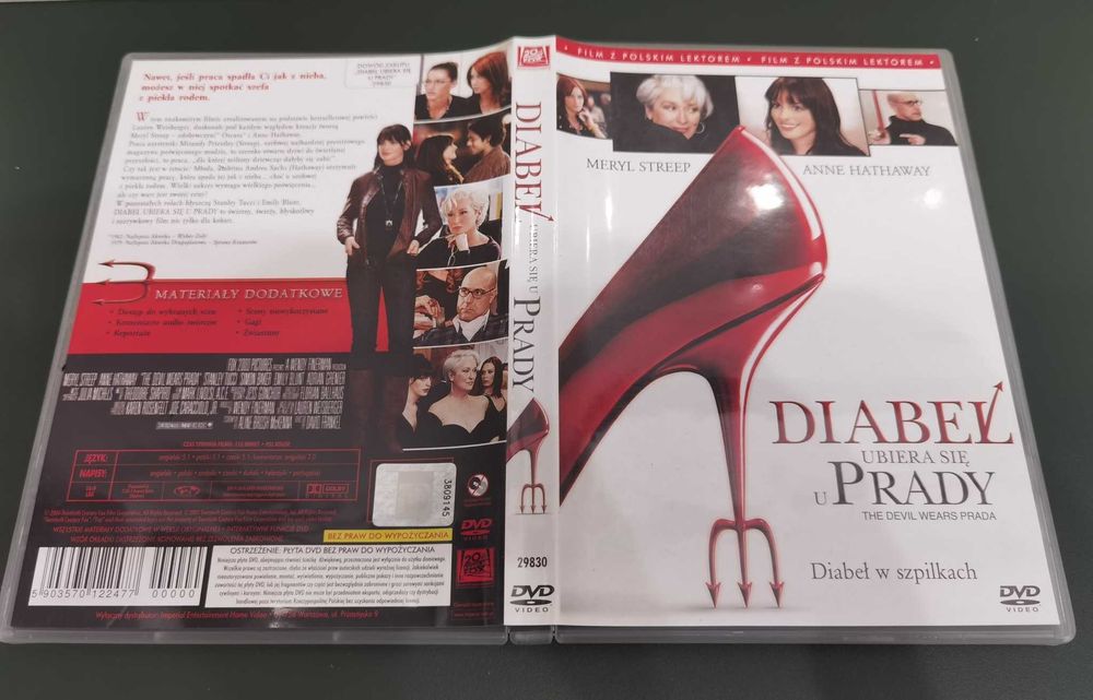 Diabeł ubiera się u Prady DVD