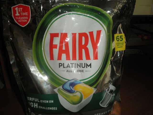 таблетки для посудомойки feiry platinum поштучно