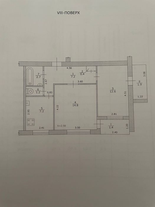 Продам 2к кв в дев'типоверхівці