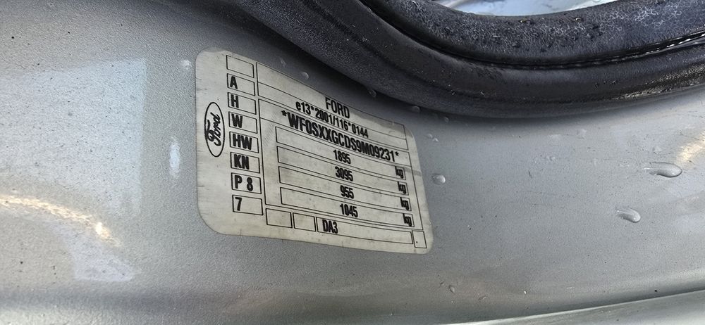 Maska przód P8 Ford Focus MK2 lift