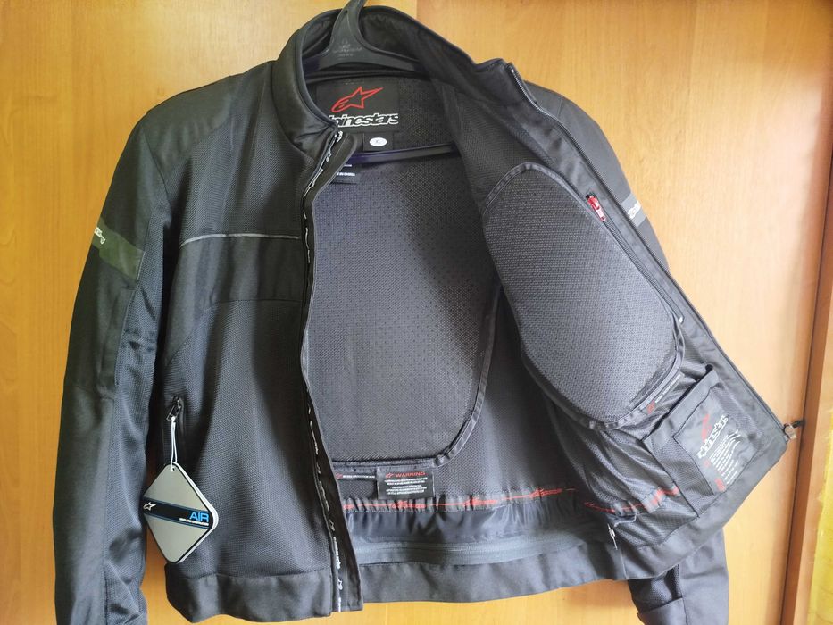 Мотокуртка повсякденна текстильна літня Alpinestars з захистом