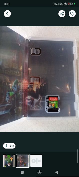 Kartridż Luigi Mansion 3 HD Jak Nowa Nintendo