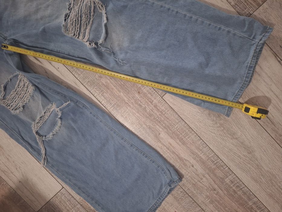 Jeans szerokie damskie