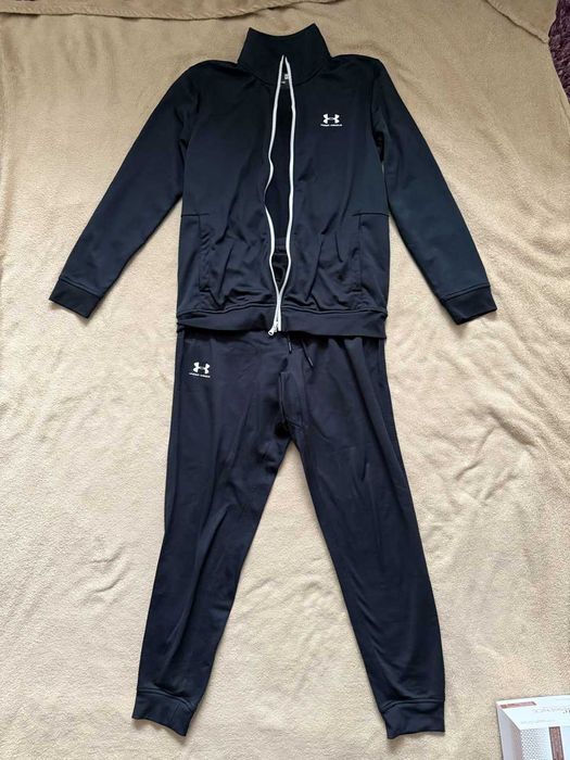 Чоловічий спортивний костюм Under Armor оригінальний чорний
