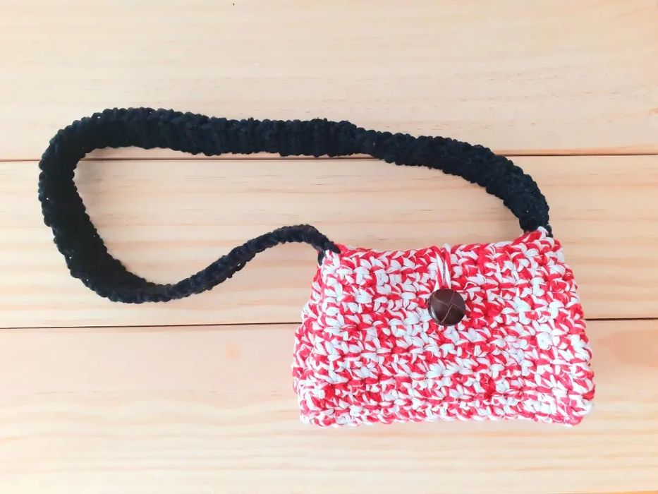 Carteira em Crochet