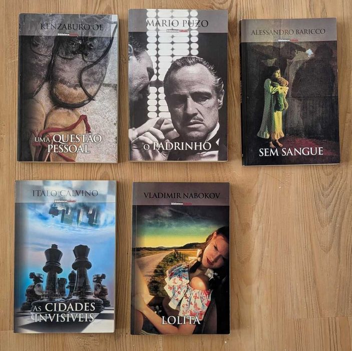 5 Livros da biblioteca Sábado