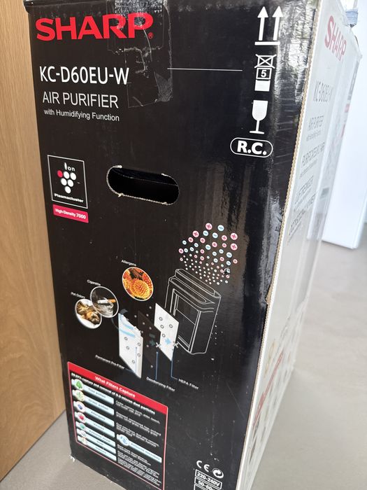 Oczyszczacz Sharp KC-D60EU-W
