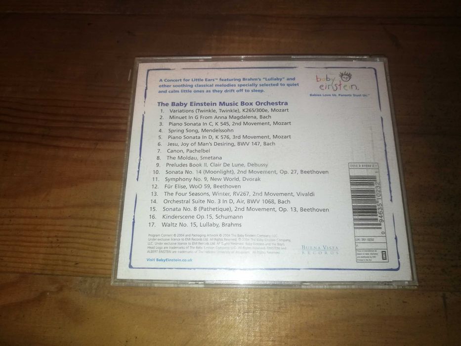 BABY EINSTEIN - Lulaby Classic	CD