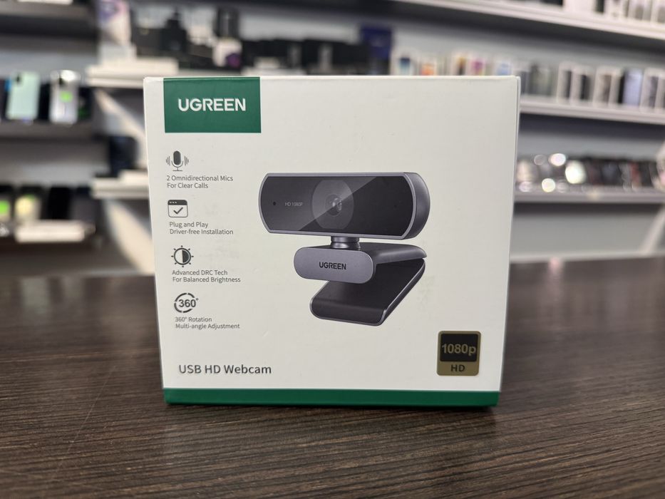 Kamera internetowa Ugreen CM678 USB HD szara Poznań Długa 14