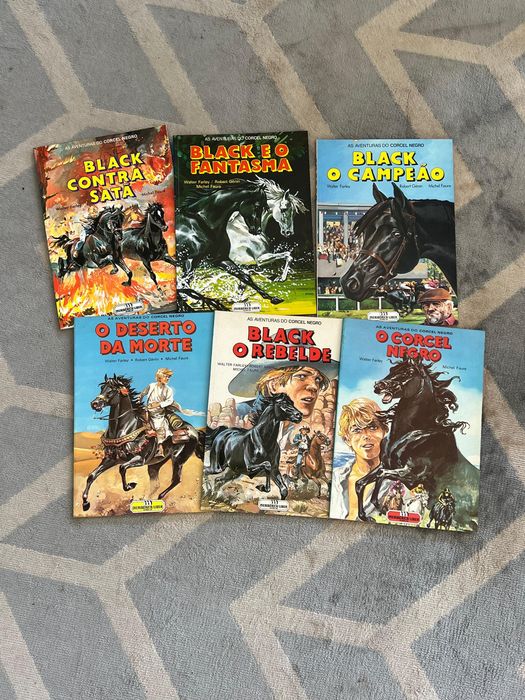 Coleção BD as aventuras do corcel negro