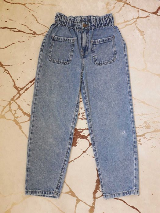 Джинси Zara висока посадка на 10-11 років