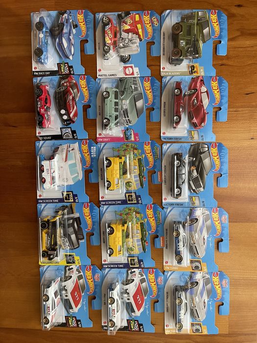 NOVOS: Carros Hotwheels Coleção Honda, Porsche e outros