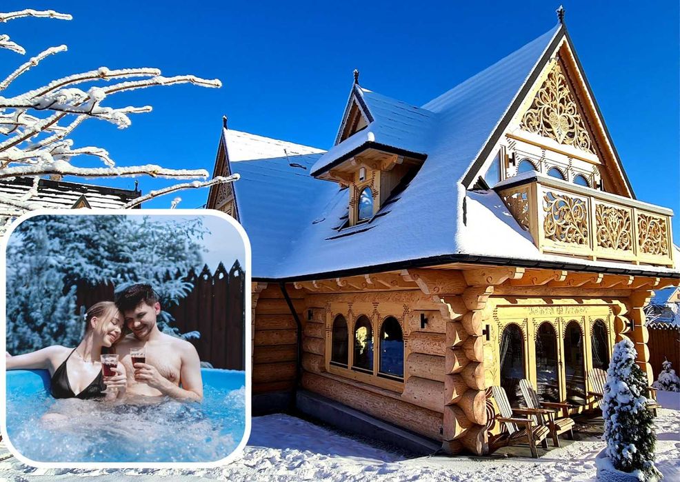 Bajkowa Lux domek Jacuzzi 6-20 osób Zakopane