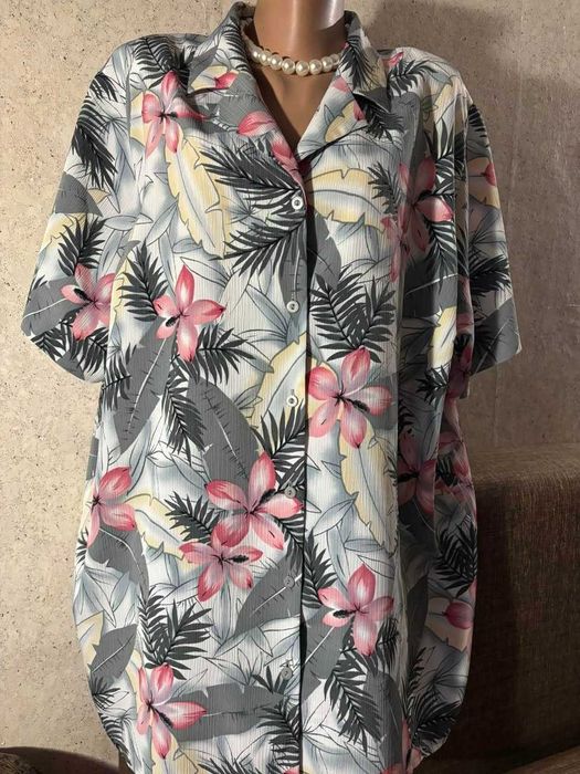 Блузка батал, блузон большого размера