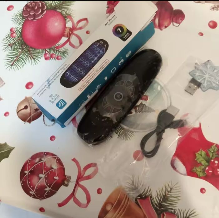 Comando com luz e Teclado