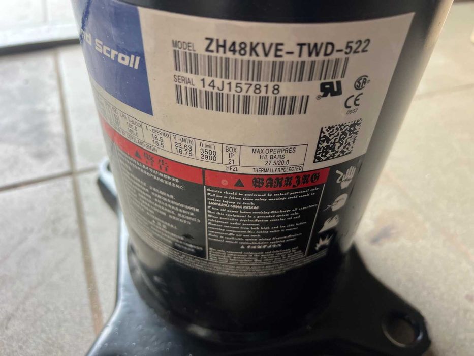 Компресор Copeland Scroll ZH48KVE-TWD-522 новий