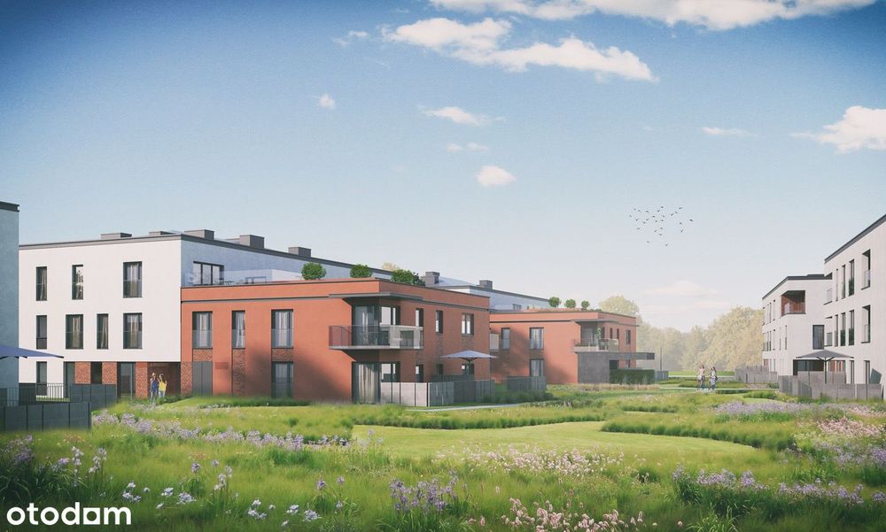 3-pokojowe mieszkanie 52m2 + ogródek