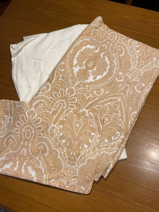 Jogo cama solteiro com edredão