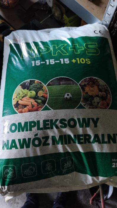 Nawóz mineralny NPK+S 15-15-15 +10S