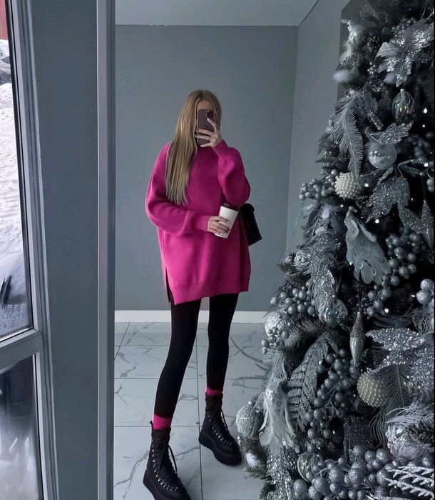 Sweter i legginsy