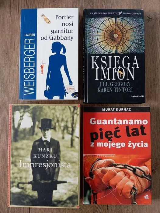 4 książki. Literatura współczesna