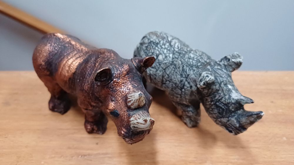 Rinocerontes decorativos
