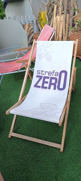Leżak plażowy, używany. Drewniany i aluminiowy. Trzeci gratis.
