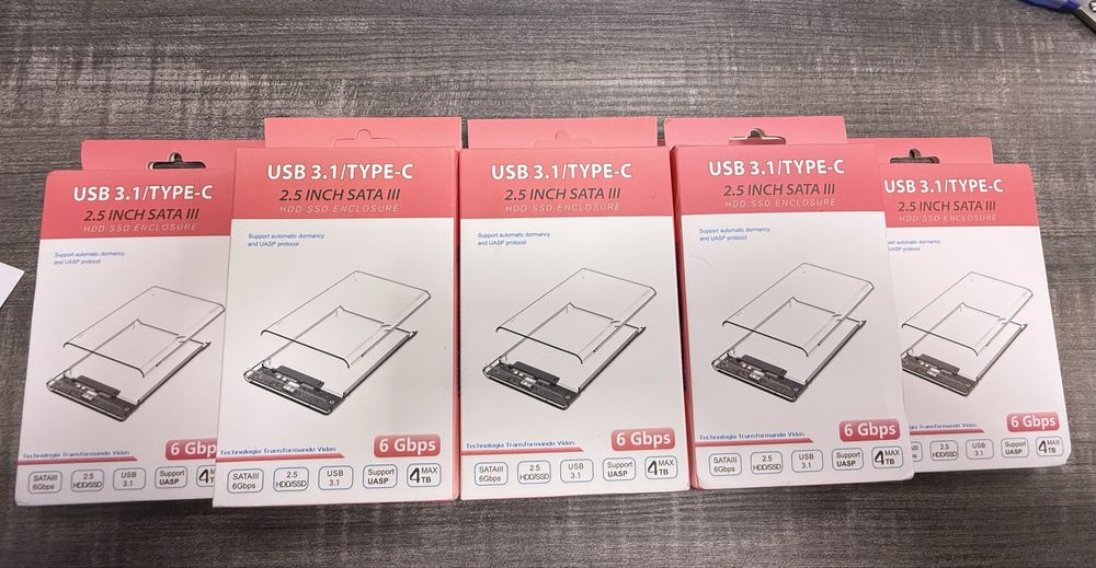 Внешний карман жесткий диск hdd 2.5 USB 3.0  type-c usb c type c