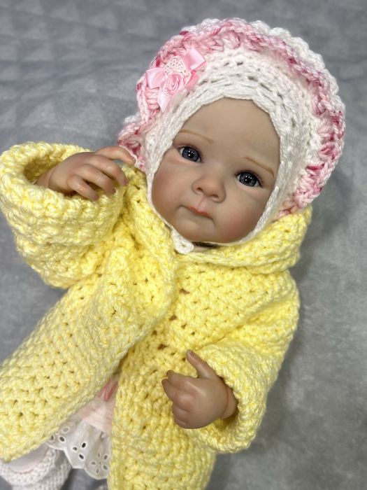 Вінілова лялька кукла Реборн 47 см