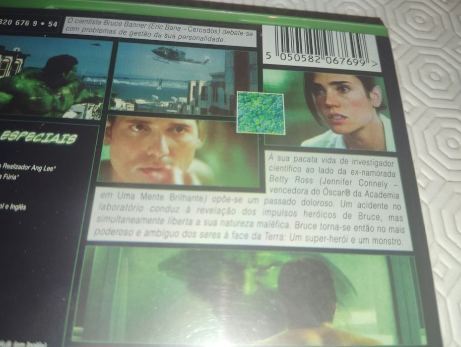 DVD Duplo Filme Hulk Udado