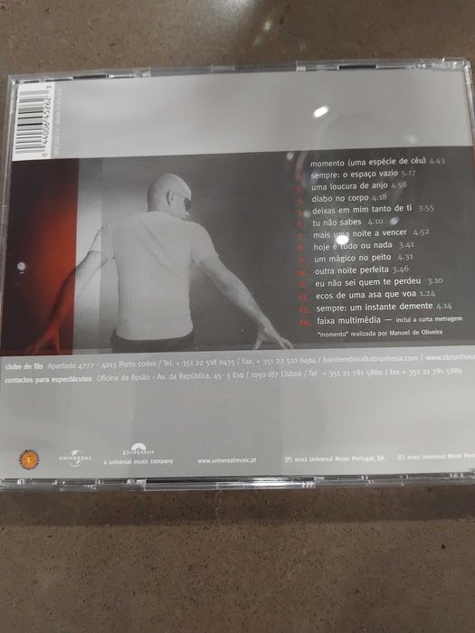 Pedro Abrunhosa Momento em Cd novo