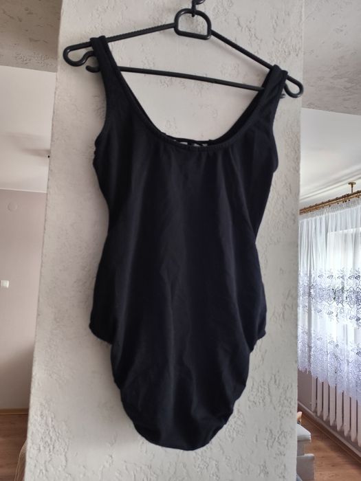 Bawełniane body na nieregulowane ramiączka rozm S. H&M.