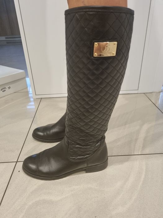 Kozaki skórzane r.37