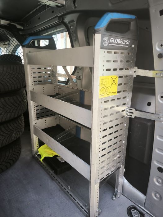 Estantes profissional Sotimo Globelyst para carrinha comercial