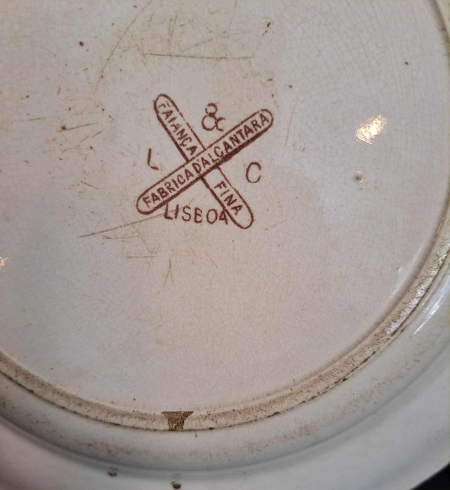 Prato antigo Fabrica de Alcântara
