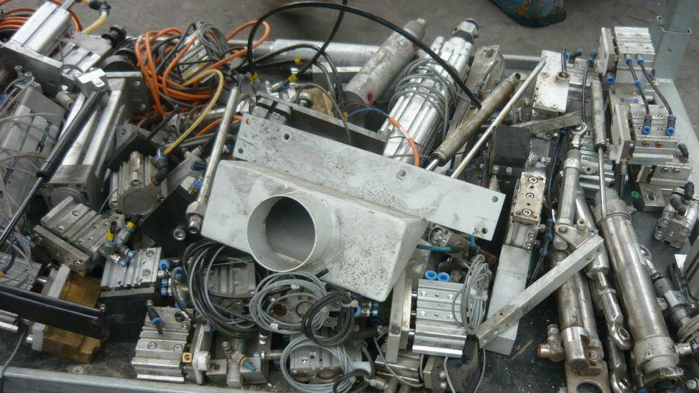 Wyspa Festo pneumatyczny Kompresor Automatyka Siemens Simatic Siłownik