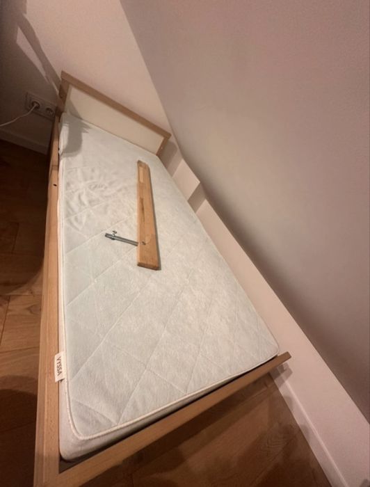 Lozko ikea 70x160 z materacem