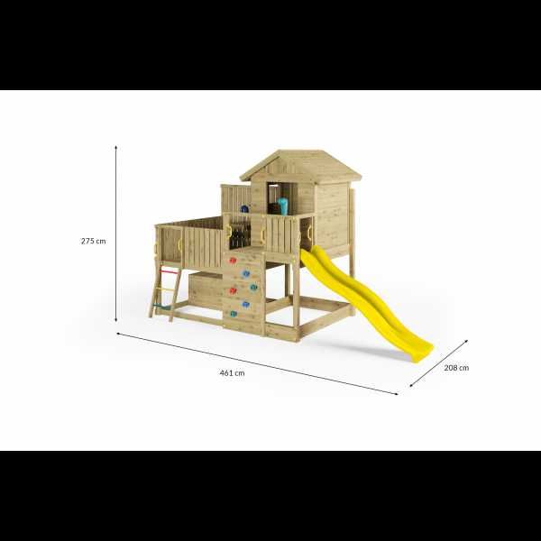 Plac zabaw, Nowoczesny domek dla dzieci, Stolik, Dostawa gratis