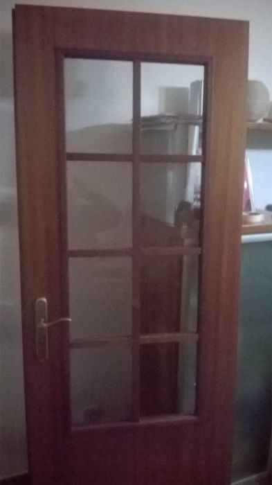 Porta interior com vidros