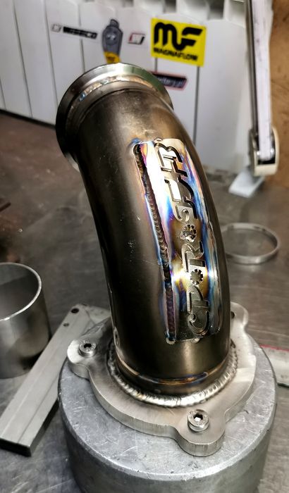 Downpipe 3 cale Volvo T5 V70 R AWD