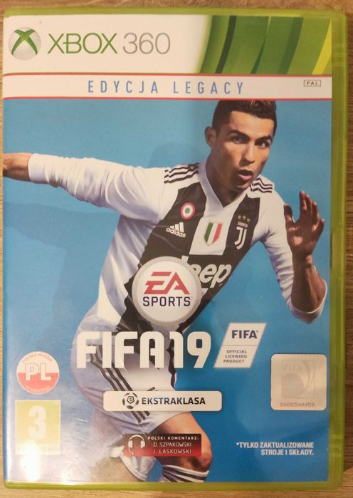 FIFA 19 XBOX 360 PL Edycja Legacy