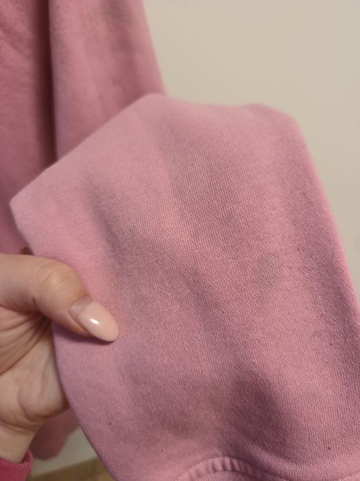 Damska różowa bluza z kapturem na suwak Primark S/36