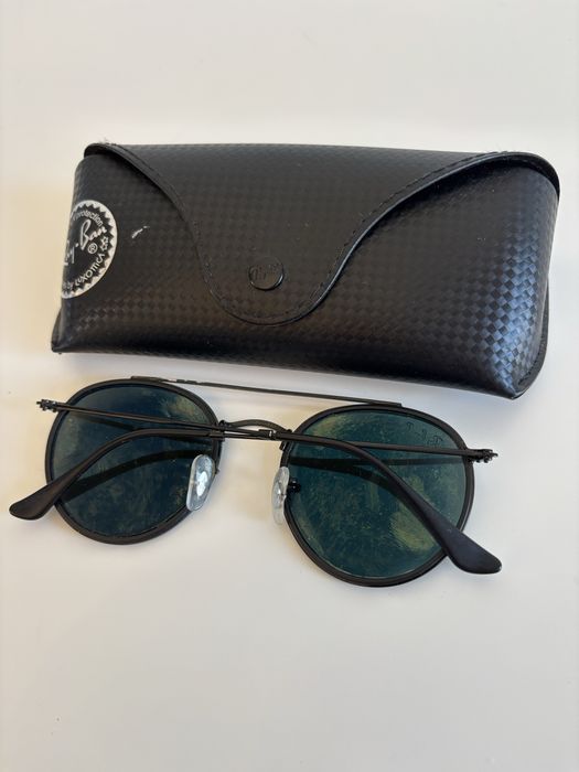 Ray-Ban Round Double Bridge RB3647N polarized sunglasses